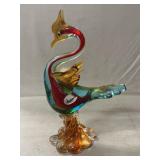 Venetian Glass Phoenix, 12? High