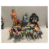 Lot Of Assorted Toy Figures