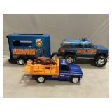 Nylint Tahoe Police Truck &Trailer, Matchbox