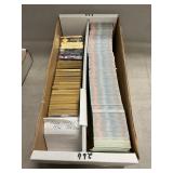 Box With Assorted Baseball Cards
