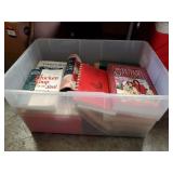 Box Lot Of Assorted Cookbooks