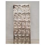 (1) Vintage Industrial Metal Candy Mold