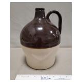(1) Vintage Stoneware Jug (11" Tall)