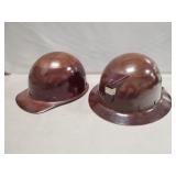 (2) Vintage MSA Skullgard Protective Hats