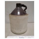 (1) Vintage Stoneware Jug (10.5" Tall)