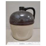 (1) Vintage Stoneware Jug (12" Tall)