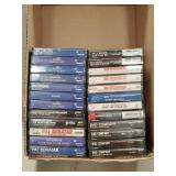 (24) Assorted Classic Rock Cassette Tapes & More