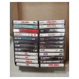 (24) Assorted Classic Rock Cassette Tapes