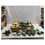 Lot Of Toy Military Vehicles