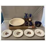 McCoy Basin, Horse Ashtrays, Handblown Pitcher,