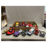 Lot Of Assorted Toy Vehicles