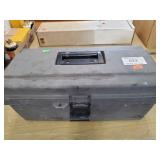 Plastic Tool Box w/ Assorted Tools & Hardware