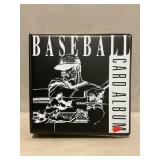Binder With 1990 Topps Baseball Cards