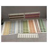 Sheets Of U.S. Postage Stamps