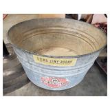 (1) Galvanized Tub