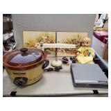 Box Lot Of Assorted Items Including A DVD Player,