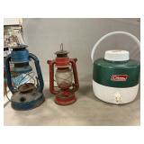 Coleman Beverage Cooler, Dietz Little Wizard