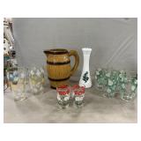 Mid-Century Barrel Pitcher, Kraft Swanky Swig