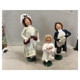 (3) Byers Choice Figures