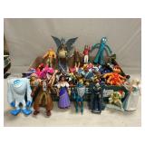 Lot Of Assorted Toy Figures