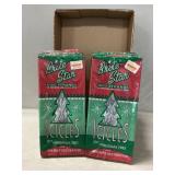 (12) New 1000 Strand Packs Of Icicles