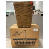 Longaberger 1993 Easter Basket In Original Box,