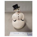 (1) Vintage McCoy Pottery "Snowman" Planter