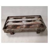(1) Vintage Industrial Metal Chocolate Candy Mold