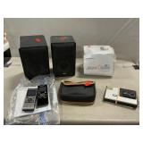 RCA Speakers, (2) OlympusDigital Voice Recorders,