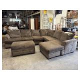Large Sectional w/ Storage Ottoman