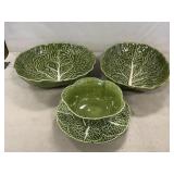 Cabbage Serving Bowls