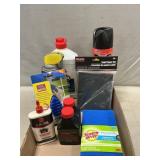 Oils, Raid, Charcoal Starter, Sandpaper & More