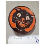 (1) Vintage Tin Lithograph Halloween Noisemaker
