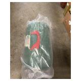 Box Lot With Sleeping Bag, hats, Answering
