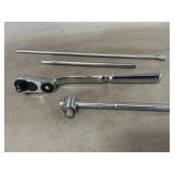 Great Neck Ratchet, Box Wrench, Socket Extension