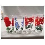 (4) Vintage Peanut Butter Glasses