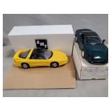 (2) Vintage Promotional Cars By AMT/ERTL