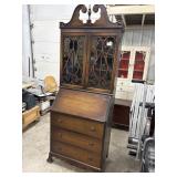 Wooden Dovetail Secretary Desk