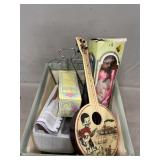 Toy Guitar, Dolls, Figurine, Jewelry Hanger,