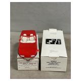 (2)  Ertl/AMT Corvette Promo Cars