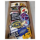 Tray Of Assorted Patches & Stickers