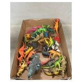 Lot Of Plastic Dinosaurs