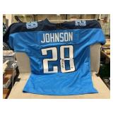 Football Jersey (XL) Signed By Tennessee Titan