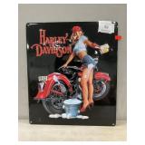 Metal Harley Davidson Sign