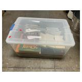 Storage Tote With 78 Records, Hershey Video News,