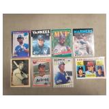(8) Assorted Baseball Cards