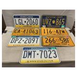 (7) PA License Plates