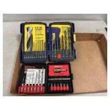 Irwin & Craftsman Bit Sets (Hinge Broken on Irwin