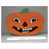 (1) Vintage Die-Cut Cardboard Halloween