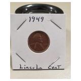 (1) 1949 U.S. Lincoln Cent
